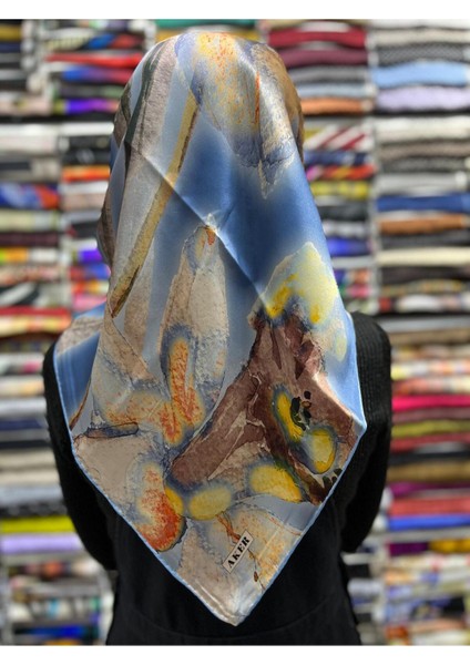 % 100 Saf Ipek Sura Eşarp - Sonbahar - Kış 7995701 322 indirimleri