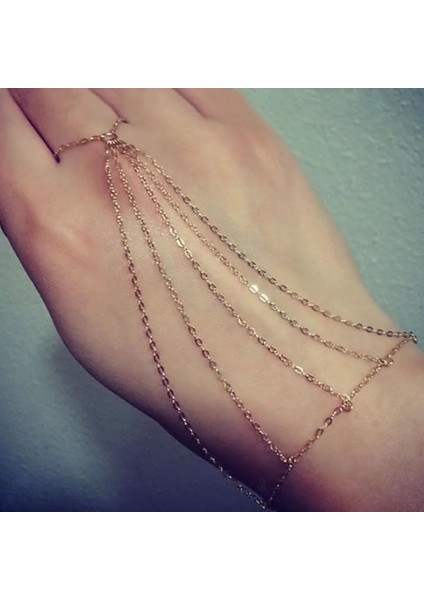 Şıklığınızı Tamamlayacak Zincirli Detaylı Kadın Şahmeranı