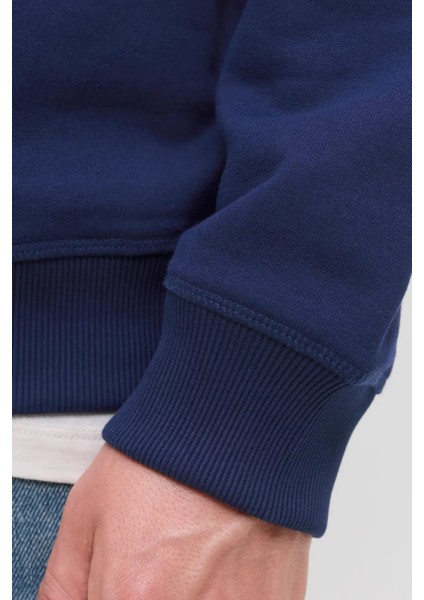 Erkek Jornorrebro Rahat Kalıp Bisiklet Yaka Sweatshirt 12282893 Lacivert modelleri