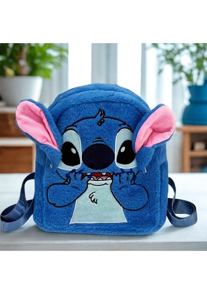 Stitch Peluş Sırt Çantası Peluş Çanta Peluş Sırt Çanta Çocuklar Için Peluş Çanta