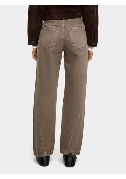 %100 Pamuk Balon Kesim Bol Denim Pantolon fırsatları