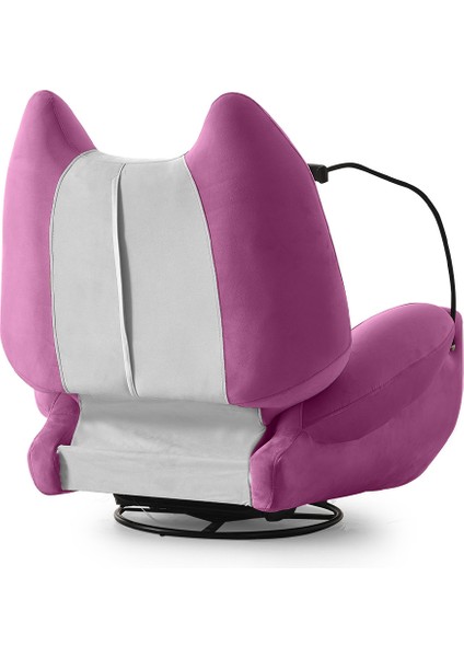 Pink Sallanır Elektrikli Tv Koltuğu Dinlenme Berjeri