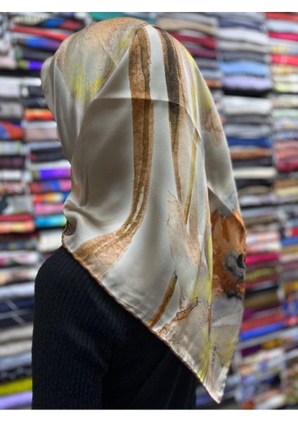 % 100 Saf Ipek Sura Eşarp - Sonbahar - Kış 7995701 331 modelleri