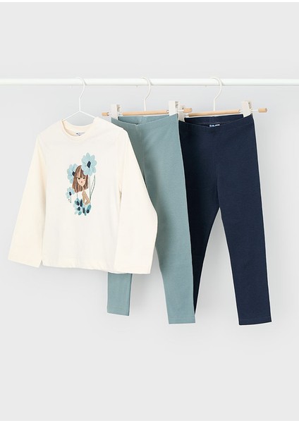 4-10 Yaş Arası Üçlü Takım - Mavi