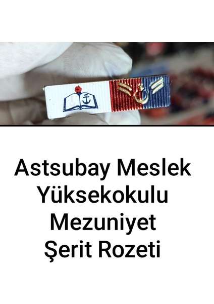 Astsubay Meslek Yüksekokulu Astsubay Mezuniyet Şerit Rozeti