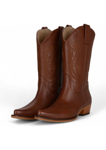 Taba Nakışlı Erkek Kovboy Çizmesi fiyatları