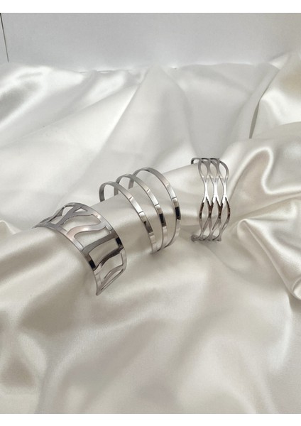 Dalga Örgü Manşet Bilezik fiyatları