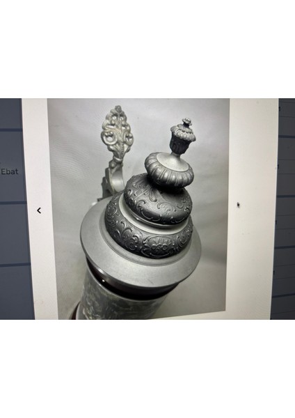 Rastal Zin Kapaklı Porselen Tankart - 25 cm Boyunda fırsatları