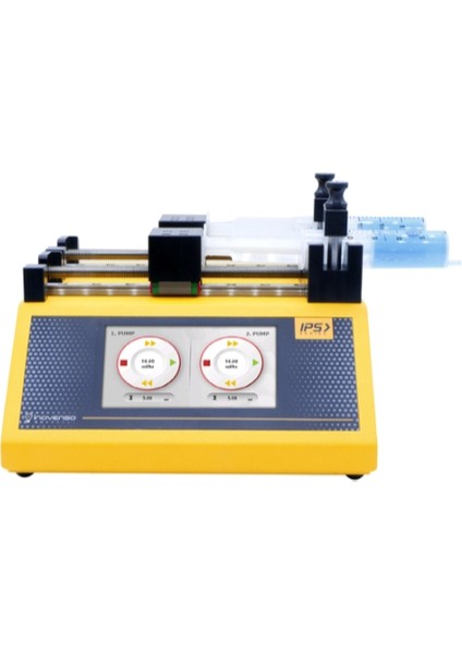 IPS-14RS Bağımsız Çift Kanallı Infüzyon/çekme Modlu Programlanabilir Şırınga Pompası