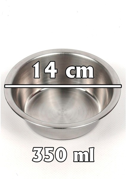 Beton Kedi ve Köpek Mama/su Kabı | Paslanmaz Çelik Iç Hazneli, Devrilmez ve Hijyenik Besleme Kabı indirimleri