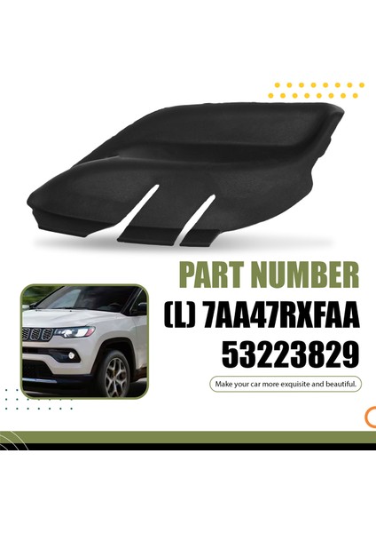 Jeep Compass 2019-2023 Ön Cam Sarısı Köşe Trim Panel 7AA47RXFAA Son (Yurt Dışından) indirimleri