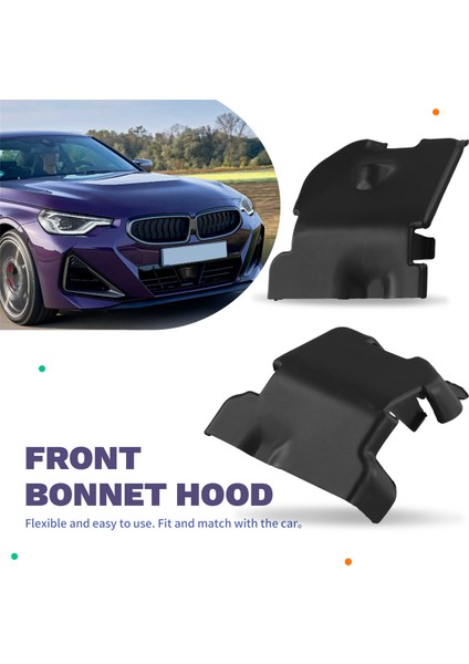 Ön Bonnet Hood Sol Sağ Alt Kilit Paneli 51647422301 51647422302 Bmw 2 3 4 Seri M240I G20 G21 (Yurt Dışından) fırsatları