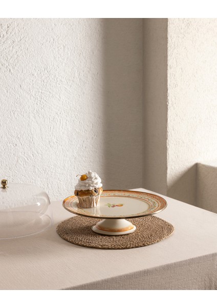 Rodez Kek Standı - Turuncu - 30 cm