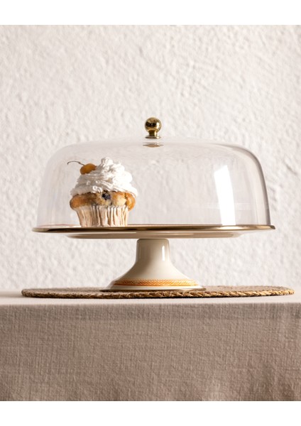 Rodez Kek Standı - Turuncu - 30 cm