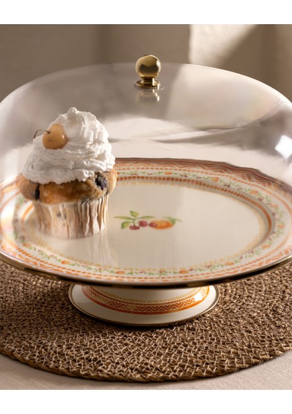 Rodez Kek Standı - Turuncu - 30 cm