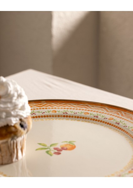 Rodez Kek Standı - Turuncu - 30 cm