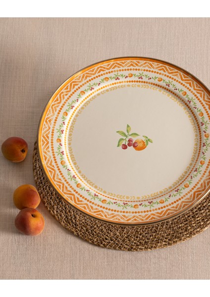 Rodez Kek Standı - Turuncu - 30 cm