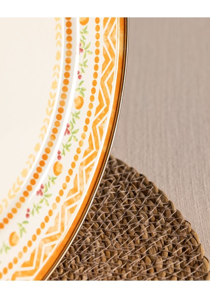 Rodez Kek Standı - Turuncu - 30 cm