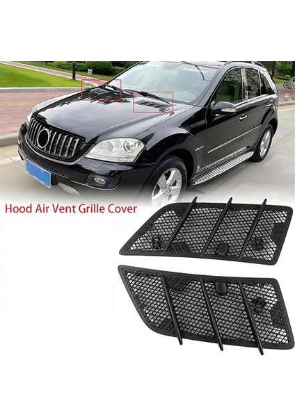 Motor Hout Hava Havalandırma Grille Kapak A164804305 A1648804405 Mercedes Benz W164 ML350 ML450 ML550 ML63 Amg GL320 GL350 (Yurt Dışından) fiyatları