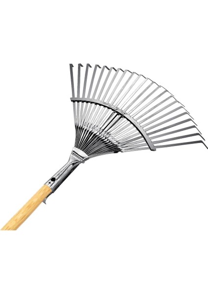 Metal Başlıklı Ahşap Saplı Ayarlı Çim ve Yaprak Toplama Tırmığı 10733 fiyatları