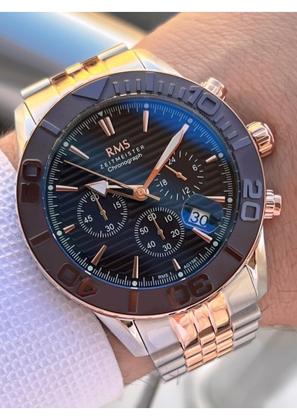Romanson 2 Yıl Garantili Çelik Kordon Çelik Kasa 5 Atm Suya Dayanıklı Erkek Kol Saati AG1561.06 fiyatları