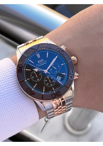 Romanson 2 Yıl Garantili Çelik Kordon Çelik Kasa 5 Atm Suya Dayanıklı Erkek Kol Saati AG1561.06 modelleri