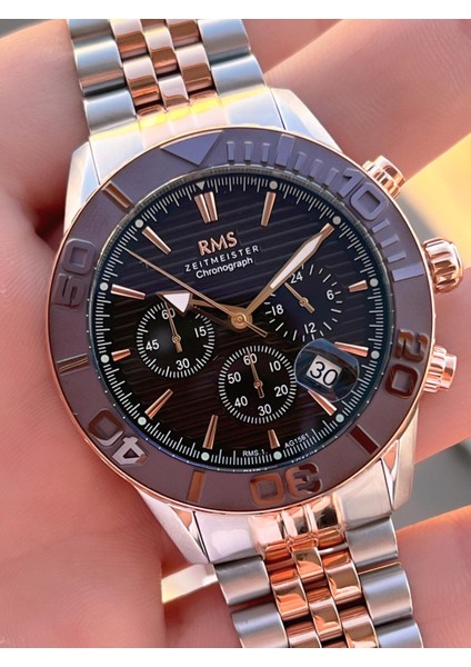 Romanson 2 Yıl Garantili Çelik Kordon Çelik Kasa 5 Atm Suya Dayanıklı Erkek Kol Saati AG1561.06 fırsatları