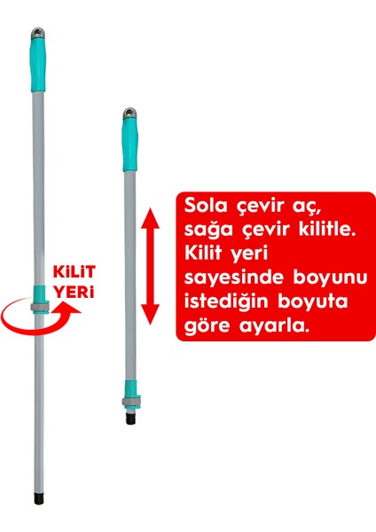 Magıc Mop Temizlik seti Mandallı modelleri