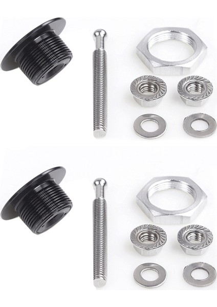 2pcs Araba Hood Bonnet Kilidi 30MM Universal Hood Kilit Anti Hırsızlık Anti Motor Kilidi 53MM Iplik Çubuğu (Yurt Dışından) indirimleri