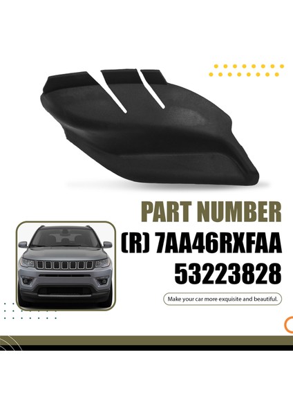 Jeep Compass 2019-2023 Ön Cam Sargısı Köşe Döşeme Paneli 7AA46RXFAA Için Araba Enkaz Tarafı Trim Izgara (Yurt Dışından) indirimleri