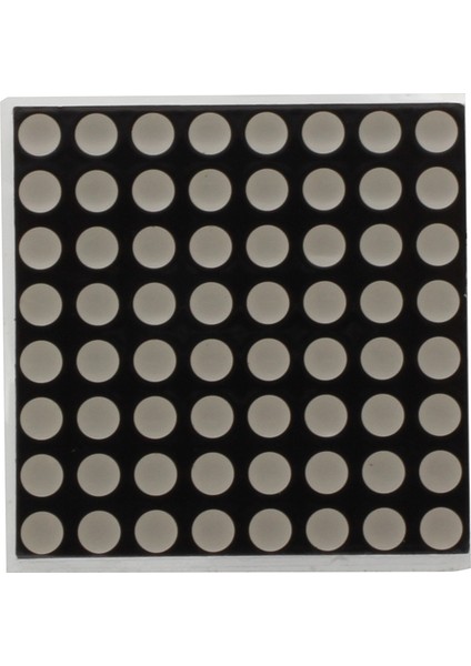 10 Adet Kırmızı 64 LED Dot Matrix 3mm Görüntüler (Yurt Dışından) fiyatları