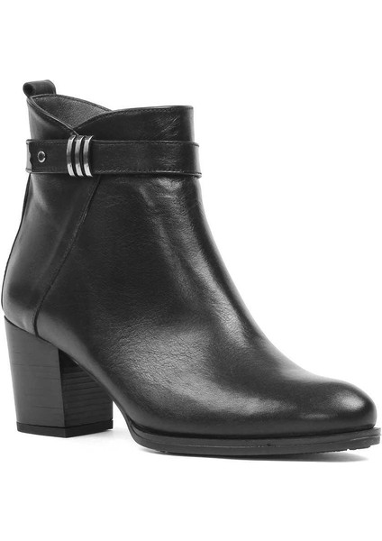Kadın Siyah Fermuarlı Deri Bot fırsatları