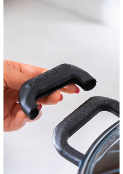 Dıamente Granit Döküm Derin Model Tencere 24 cm