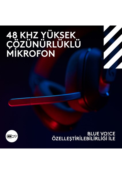 G G522 Lıghtspeed Wireless Gaming Pc Headset - Siyah modelleri