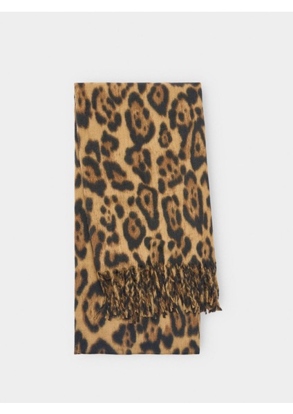 Hayvan Desenli Atkı