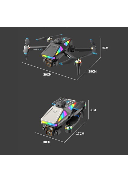 S5 Pro Akıllı Drone Katlanabilir ve 4K HD Kameralı Çift Lensli Yüksek Hızlı Çocuklar İçin uygun Drone indirimleri