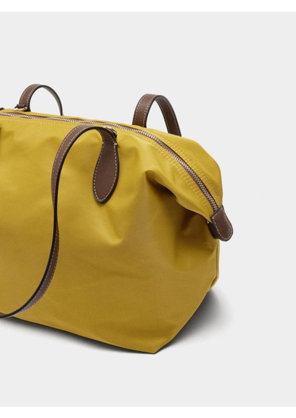 Teknik Kumaş Shopper Çanta L