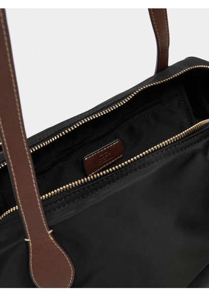 Teknik Kumaş Shopper Çanta L