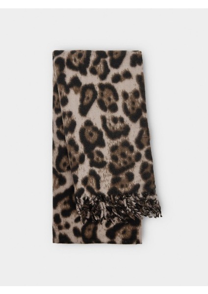 Hayvan Desenli Atkı