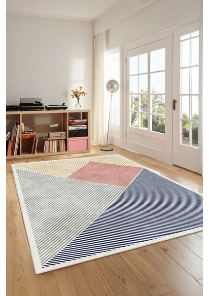 Her Adımda Bir Hikâye Renklerle Örülmüş Kaymaz Taban Halı