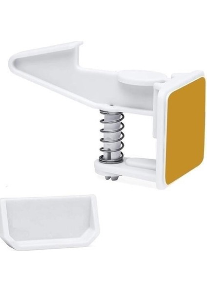 Bebek Çocuk Güvenliği Korumalı Yapışkan Çekmece ve Dolap Için Tutucu Gizli Güvenlik Kilidi