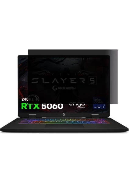 Game Garaj Slayer5 7XL-5060 17 Inç Hayalet Ekran Koruyucu