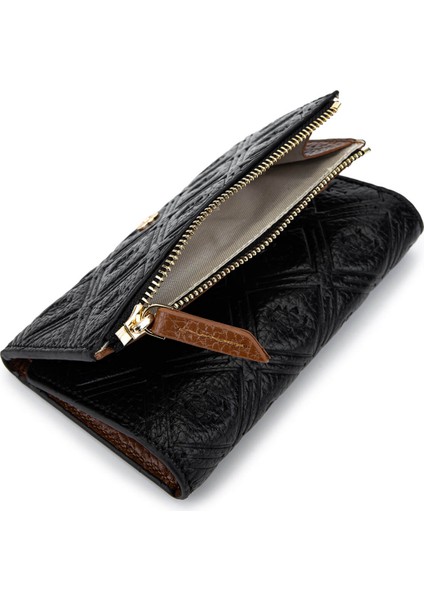 Kadın Hakiki Deri Siyah Cüzdan 1155 107 Bn Czdn SK25-26 Sıyah Fltr Bsk fırsatları