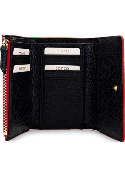 Kadın Hakiki Deri Kırmızı Cüzdan 1155 107 Bn Czdn SK25-26 Kırmızı Fltr Bsk modelleri