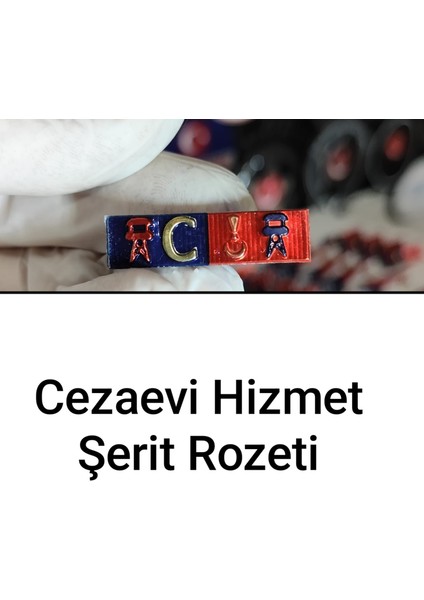 Jandarma Cezaevi Hizmet Şerit Rozeti