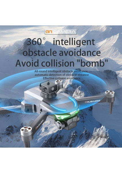 A17 Drone, Katlanabilir, Akıllı 4K Kameralı,360 Derece Roll, Havada Sabitlemeli Yüksek Hızlı Drone indirimleri
