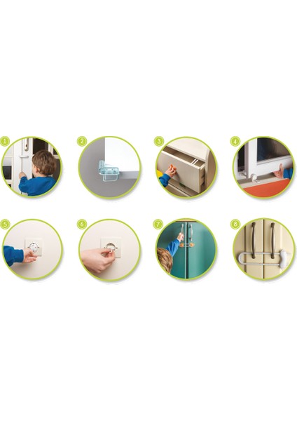 Çocuk Güvenlik Seti - Profesyonel 26 Parça modelleri