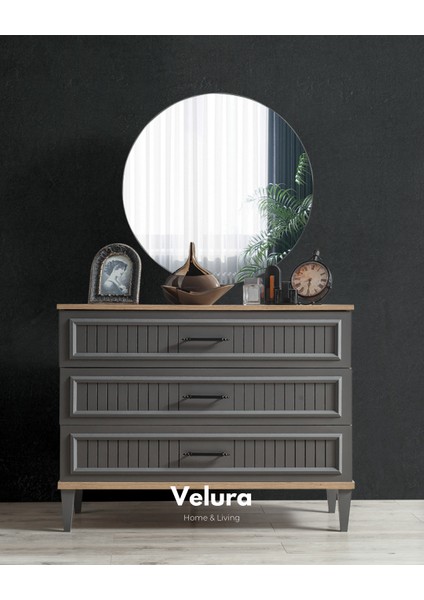 Cloud Yatak Odası Takımı (Dolap + Şifonyer + Komodin + Karyola)