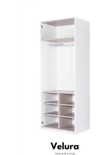 Legna Yatak Odası Takımı (10 Kapaklı Köşe Dolap + Şifonyer + Komodin + Karyola)