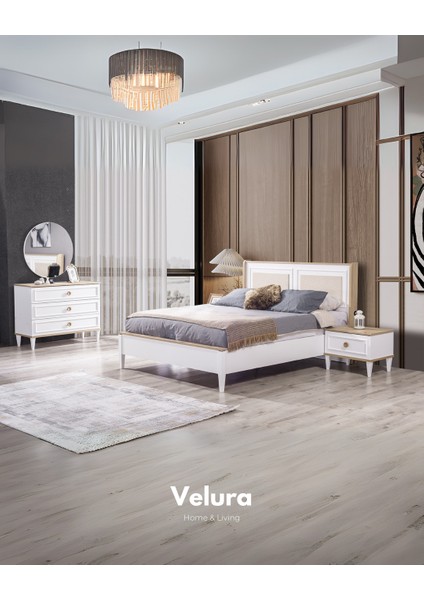 Legna Yatak Odası Takımı (Dolap + Şifonyer + Komodin + Karyola) fiyatları